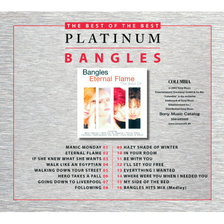 Eternal Flame - Best Of The Bangles