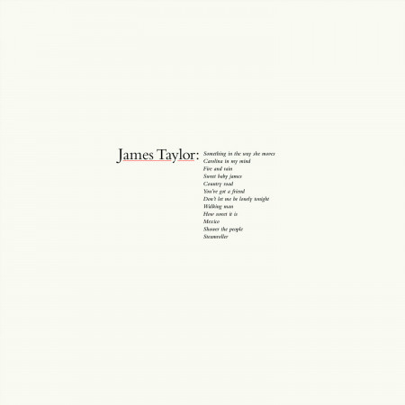 James Taylor's Greatest Hits (2019 Remaster) 專輯封面
