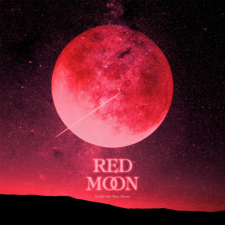 KARD 4th Mini Album 'RED MOON' 專輯封面