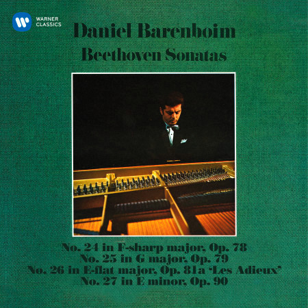 Beethoven: Piano Sonatas Nos. 24, 25, 26 "Les Adieux" & 27