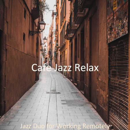 Delightful Jazz Duo - Background for Working Remotely