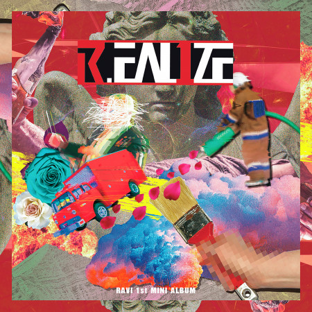 RAVI 1st MINI ALBUM [R.EAL1ZE] 專輯封面