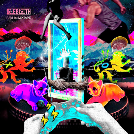 RAVI 1st MIXTAPE `R.EBIRTH 2016` 專輯封面