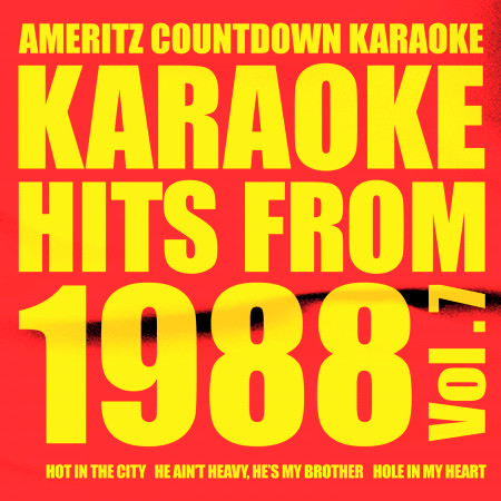 Karaoke Hits from 1988, Vol. 7