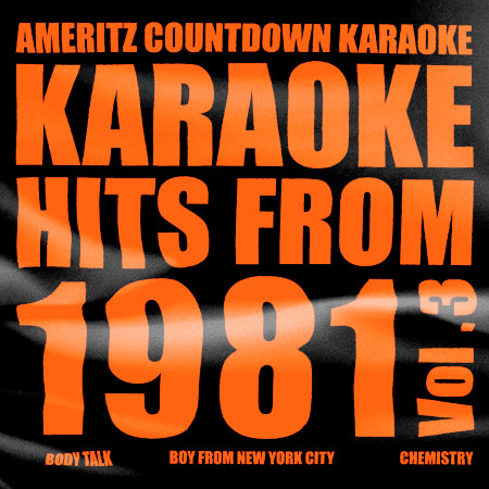 Boy from New York City (In the Style of Manhattan Transfer) [Karaoke Version]