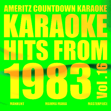 Karaoke Hits from 1983, Vol. 16