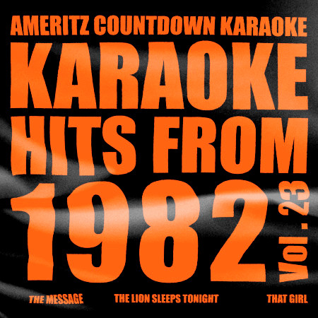 Karaoke Hits from 1982, Vol. 23