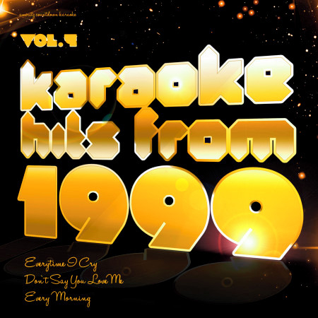 Karaoke Hits from 1999, Vol. 4
