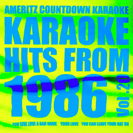 Karaoke Hits from 1986, Vol. 20