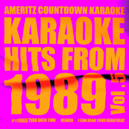 Karaoke Hits from 1989, Vol. 5
