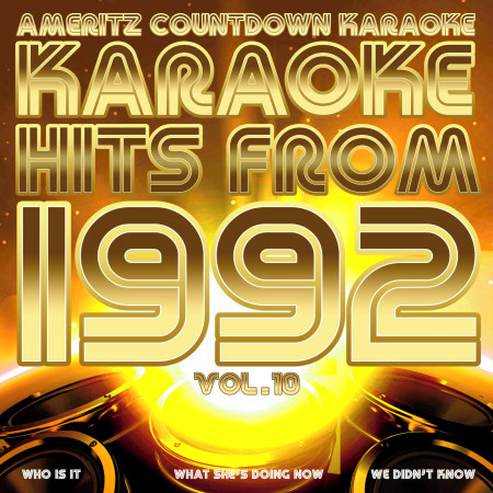 Karaoke Hits from 1992, Vol. 10
