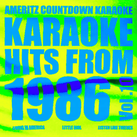 Karaoke Hits from 1986, Vol. 10