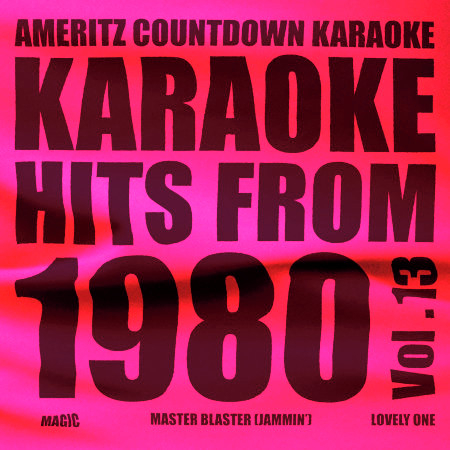 Karaoke Hits from 1980, Vol. 13