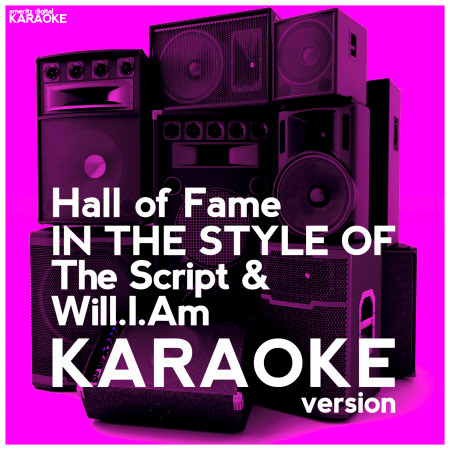 Hall of Fame (In the Style of the Script & Will.I.Am) [Karaoke Version] - Single
