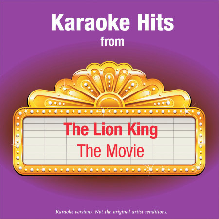 Karaoke Hits from - The Lion King - The Movie