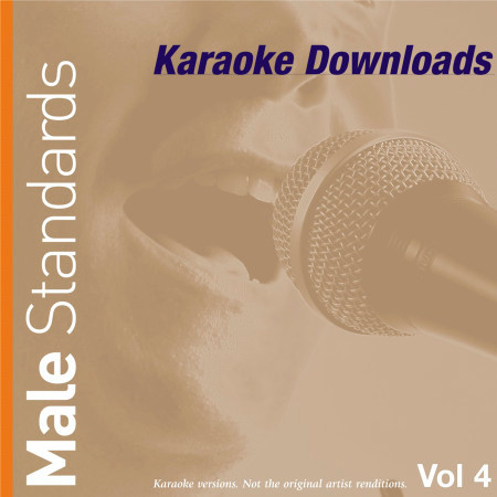 Karaoke Downloads - Male Standards Vol.4