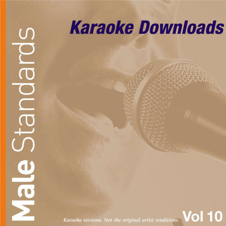 Karaoke Downloads - Male Standards Vol.10