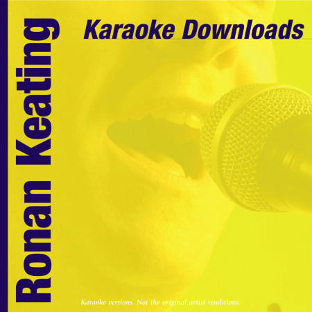 Karaoke Downloads - Ronan Keating