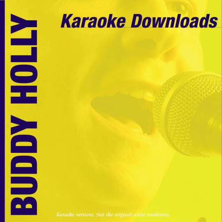 Karaoke Downloads - Buddy Holly