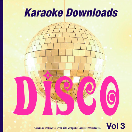 Karaoke Downloads - Disco Vol.3