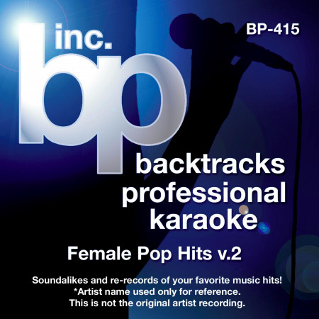 Karaoke - Female Pop Hits V. 2 (Karaoke Version)