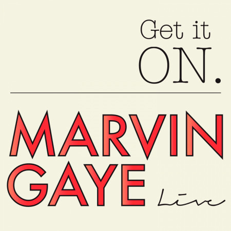 Get It On Marvin Gaye (Live) 專輯封面