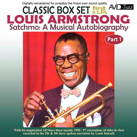 Satchmo: A Musical Autobiography, Pt. 1 (First 3 Lp's) [Remastered] 專輯封面