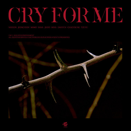 CRY FOR ME 專輯封面