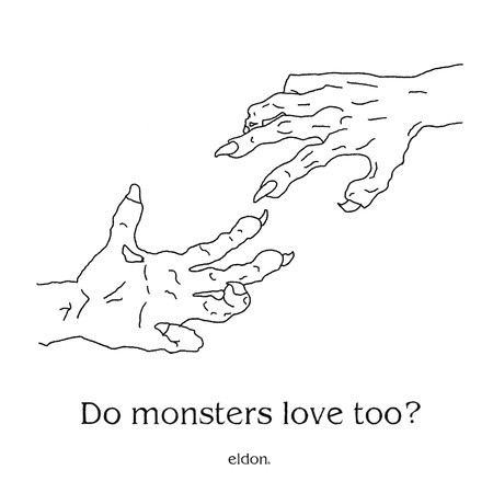 Do monsters love too?