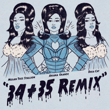 34+35 (feat. Doja Cat, Megan Thee Stallion) [Remix] 專輯封面