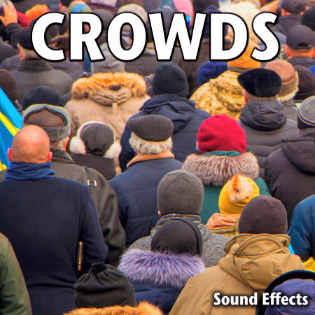 Large Church or Hall Crowd Entering with Traffic Bleed (Version 2)