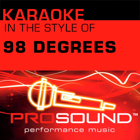 This Gift (Karaoke With Background Vocals)[In the style of 98 Degrees]