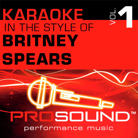 Anticipating (Karaoke With Background Vocals)[In the style of Britney Spears]