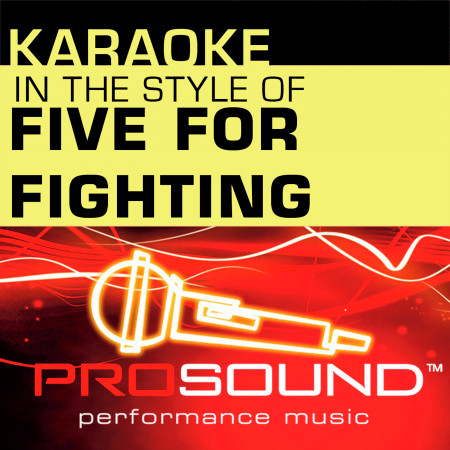 Superman (It's Not Easy) (Karaoke Lead Vocal Demo)[In the style of Five For Fighting]