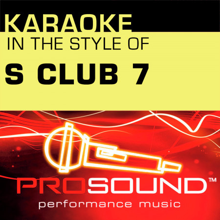 Two In A Million (Karaoke Instrumental Track)[In the style of S Club 7]