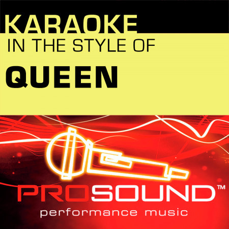 We Are The Champions (Karaoke Instrumental Track)[In the style of Queen]