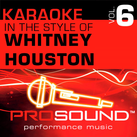 Count On Me (Karaoke Instrumental Track)[In the style of Whitney Houston and Cece Winans]
