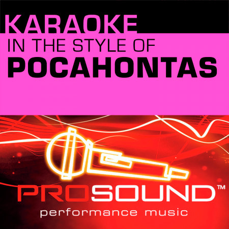 Colors Of The Wind (Movie Version) (Karaoke Lead Vocal Demo)[In the style of Pocahontas]