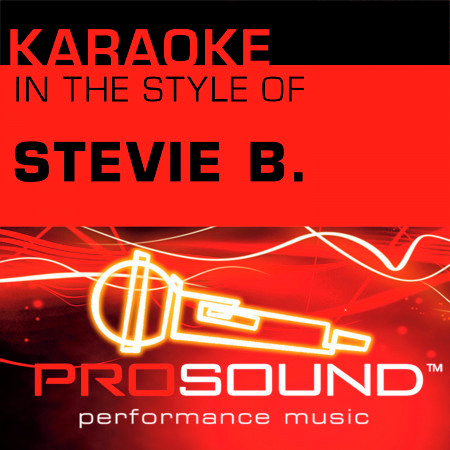I'll Be By Your Side (Karaoke With Background Vocals)[In the style of Stevie B.]