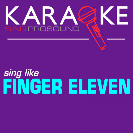 Paralyzer (In the Style of Finger Eleven) [Karaoke Instrumental Version]