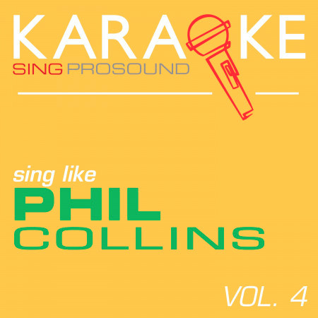 True Colours (In the Style of Phil Collins) [Karaoke with Background Vocal]