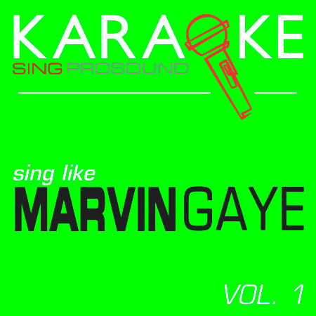 Karaoke in the Style of Marvin Gaye, Vol. 1