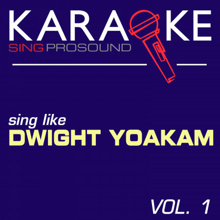 Suspicious Minds (In the Style of Dwight Yoakam) [Karaoke Instrumental Version]