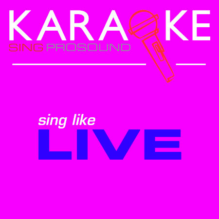 The Dolphins Cry (In the Style of Live) [Karaoke with Background Vocal]