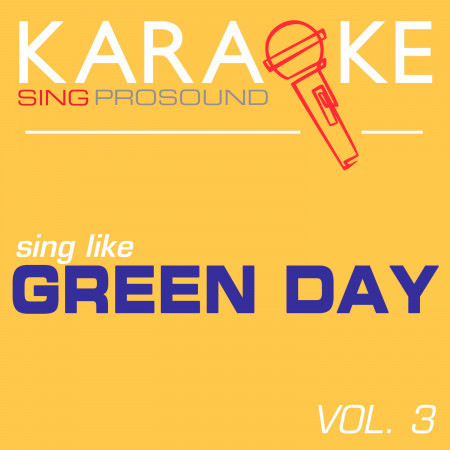 Wake Me up When September Ends (In the Style of Green Day) [Karaoke Instrumental Version]