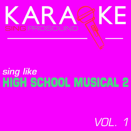 Karaoke in the Style of High School Musical 2, Vol. 1
