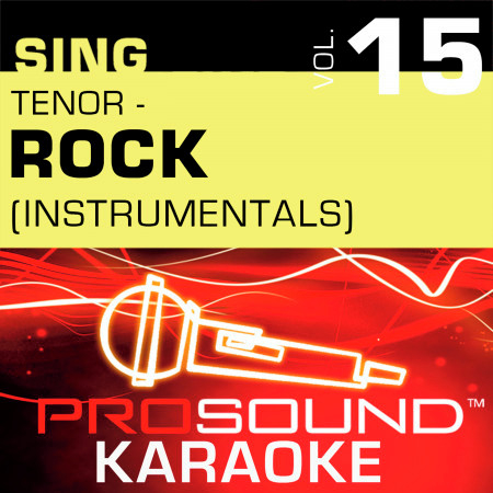 Sing Tenor Rock, Vol.15 (Karaoke Performance Tracks)