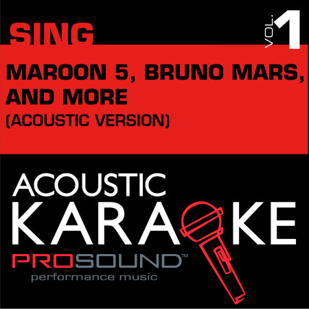 One More Night (Karaoke with Background Vocal) [In the Style of Maroon 5]