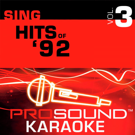 Sing Hits of '92 v.3 (Karaoke Performance Tracks)