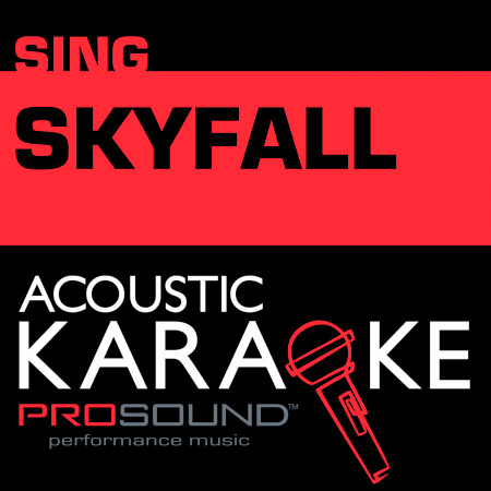 Skyfall (Karaoke with Background Vocals) [In the Style of Adele]